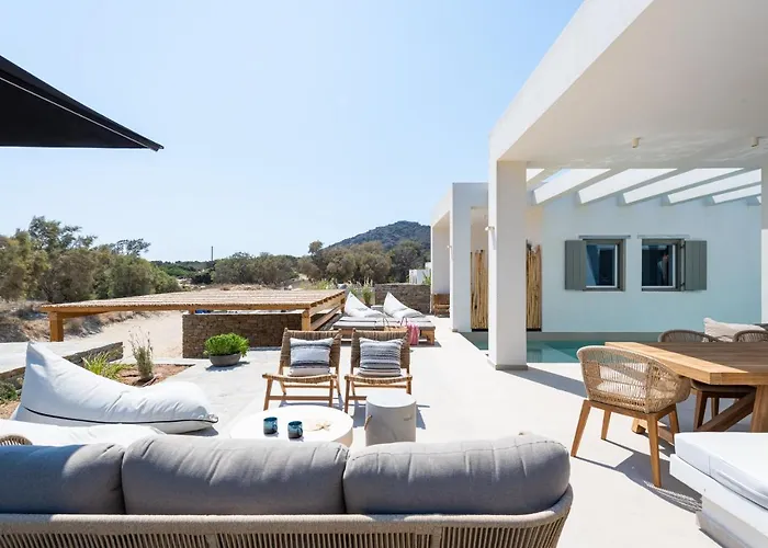Exclusive Luxury Moca Beachfront Villa, Molos, Paros Molos (Paros)