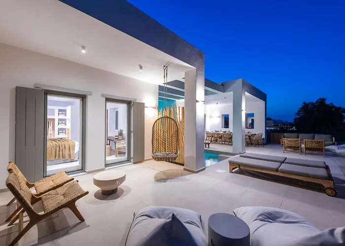 Exclusive Luxury Moca Beachfront Villa, Molos, Paros * Molos (Paros)