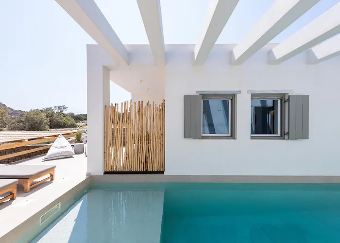 Exclusive Luxury Moca Beachfront Villa, Molos, Paros Villa