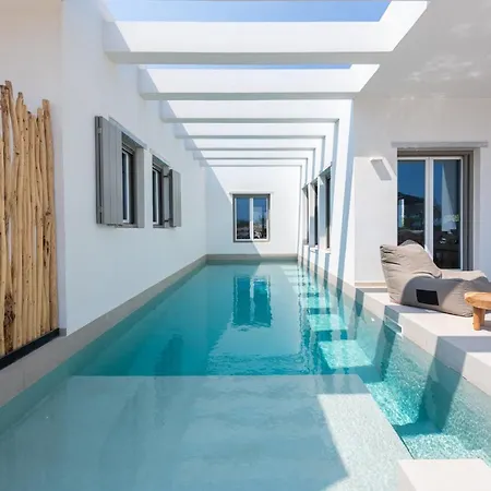 Exclusive Luxury Moca Beachfront Villa, Molos, Paros Villa