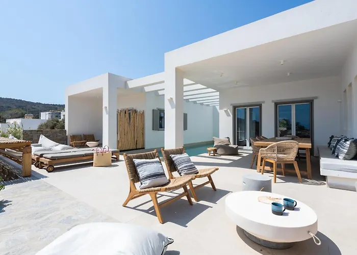 Exclusive Luxury Moca Beachfront Villa, Molos, Paros Molos (Paros)