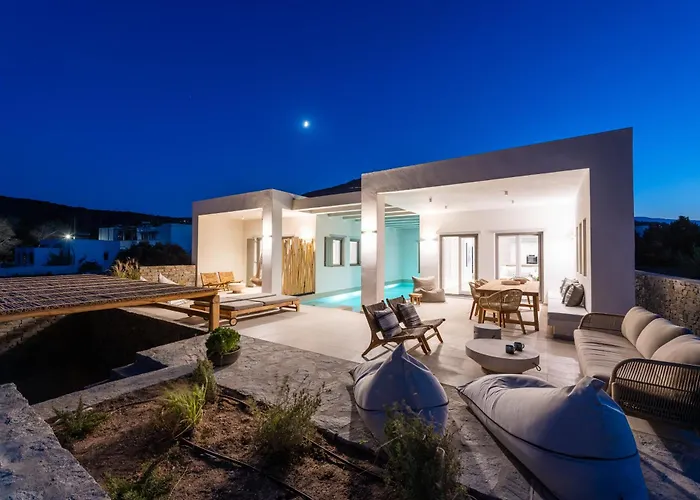 Exclusive Luxury Moca Beachfront Villa, Molos, Paros