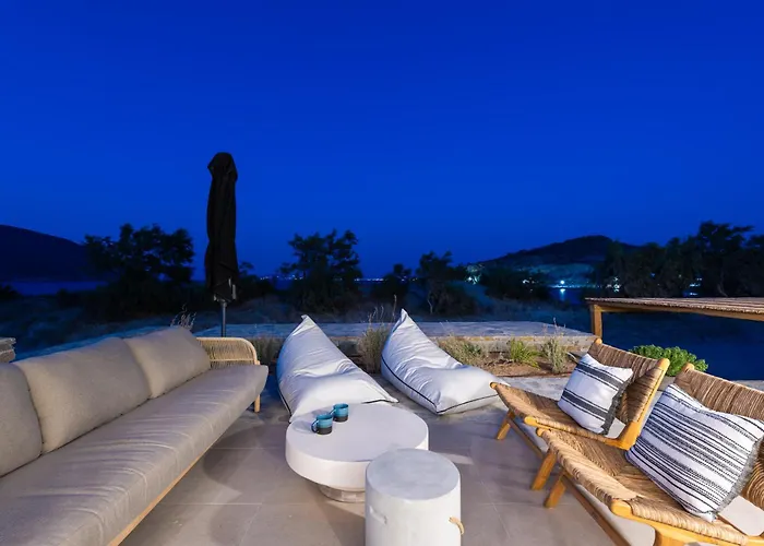 Exclusive Luxury Moca Beachfront Villa, Molos, Paros Vila Molos (Paros)